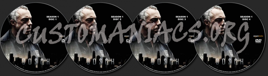 Bosch Season 1 dvd label