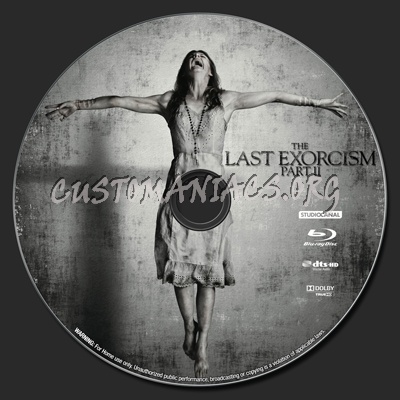 The Last Exorcism Part II blu-ray label