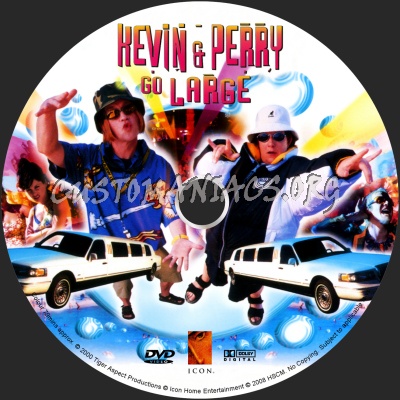 Kevin & Perry Go Large dvd label