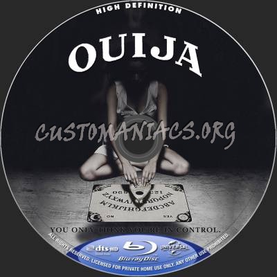 Ouija blu-ray label