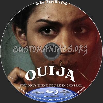 Ouija blu-ray label