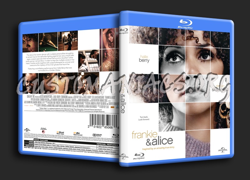 Frankie & Alice blu-ray cover