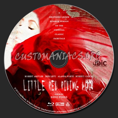 Little Red Riding Hood (2015) blu-ray label