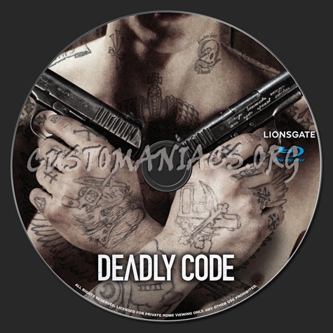 Deadly Code blu-ray label