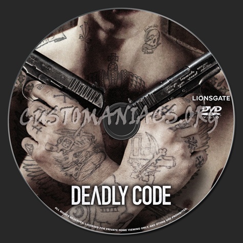 Deadly Code dvd label