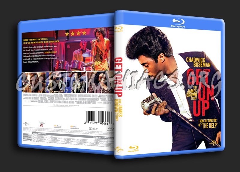 Get On Up blu-ray cover