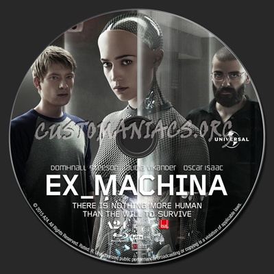 Ex Machina blu-ray label