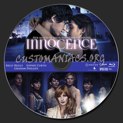 Innocence (2014) blu-ray label