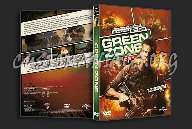 Green Zone dvd cover