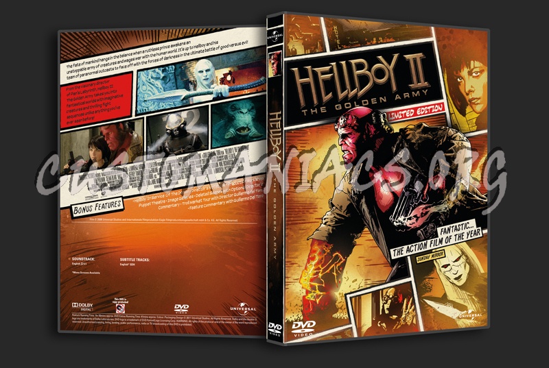 Hellboy II dvd cover