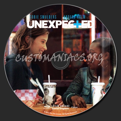 Unexpected (2015) blu-ray label