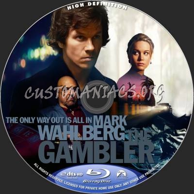 The Gambler blu-ray label