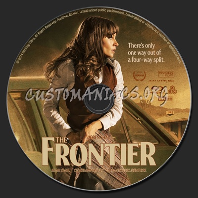 The Frontier blu-ray label