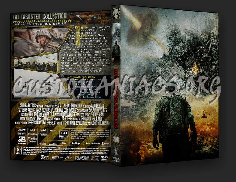 Battle: Los Angeles dvd cover