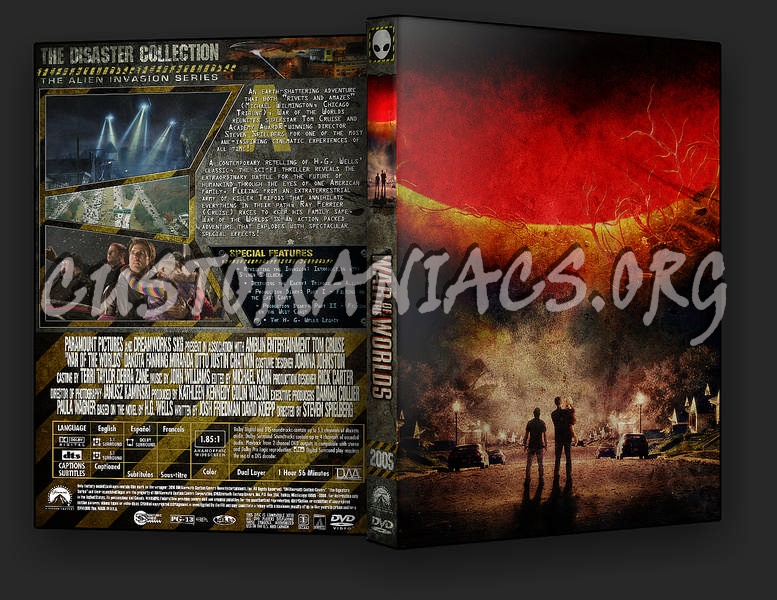 War of the Worlds dvd cover