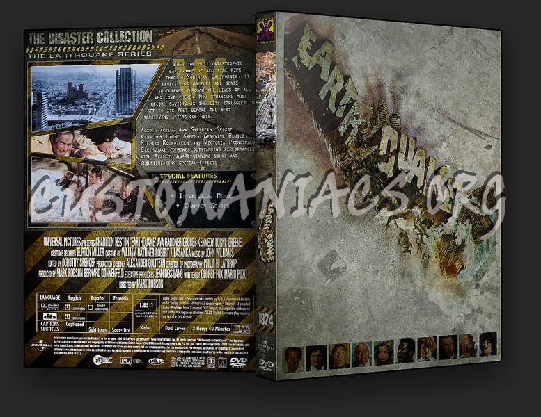 Earthquake dvd cover