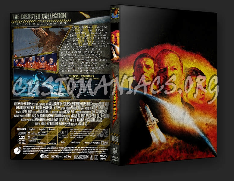 Armageddon dvd cover