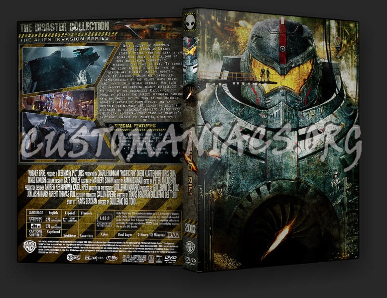 Pacific Rim dvd cover