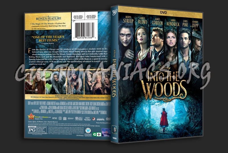 Into the Woods dvd cover