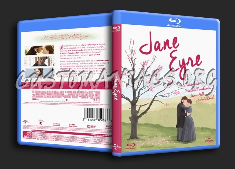 Jane Eyre blu-ray cover