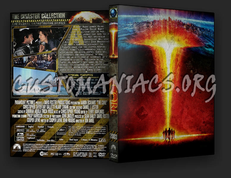 The Core dvd cover