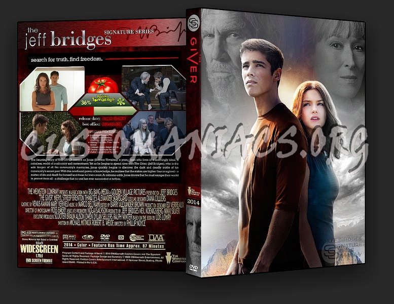 The Giver dvd cover