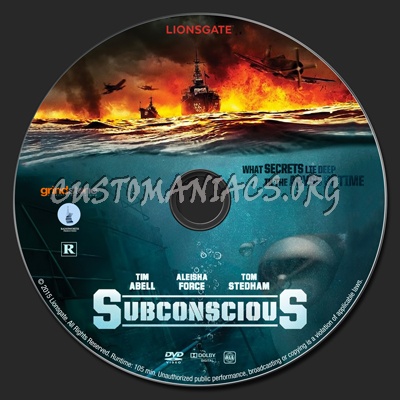 Subconscious dvd label