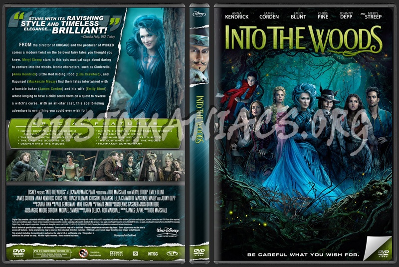 Into the Woods dvd cover