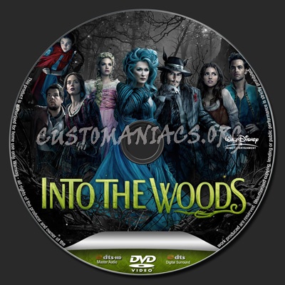 Into the Woods dvd label