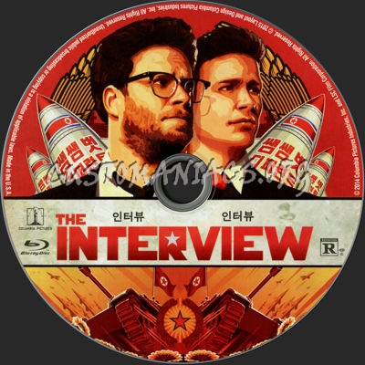 The Interview blu-ray label