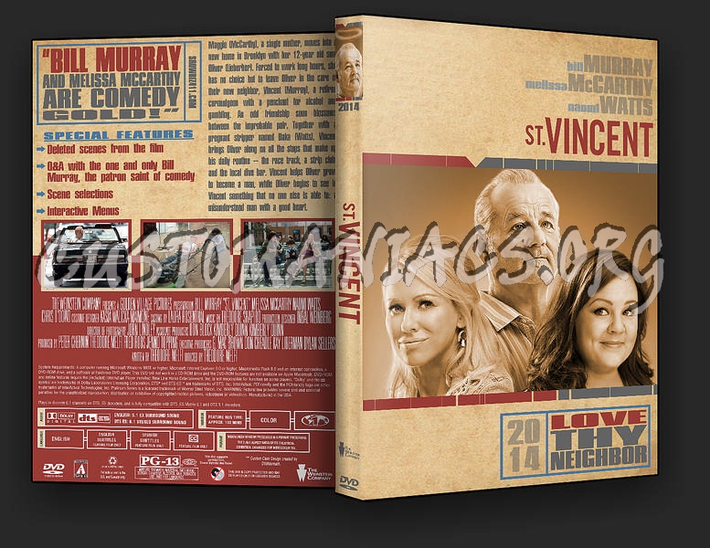 St. Vincent dvd cover