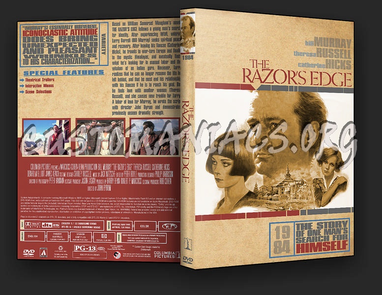 The Razor's Edge dvd cover