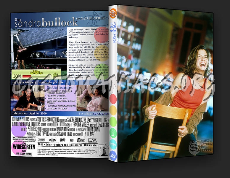 28 Days dvd cover