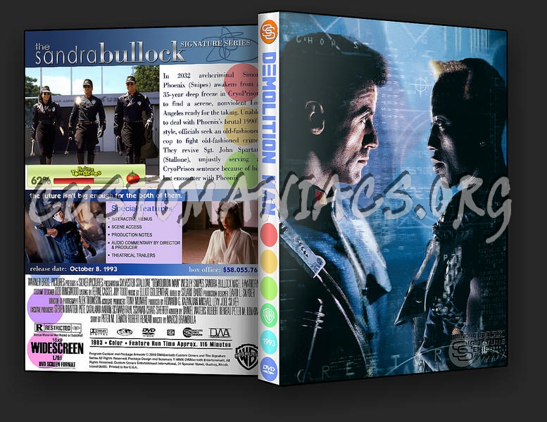 Demolition Man dvd cover