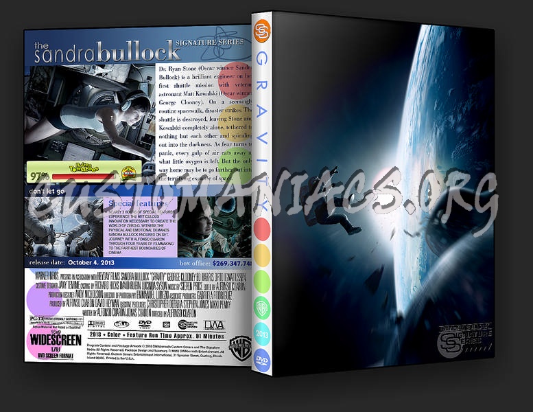 Gravity dvd cover