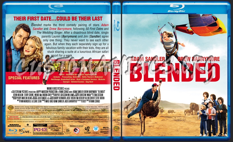 Blended blu-ray cover