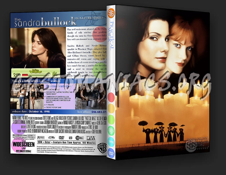 Practical Magic dvd cover