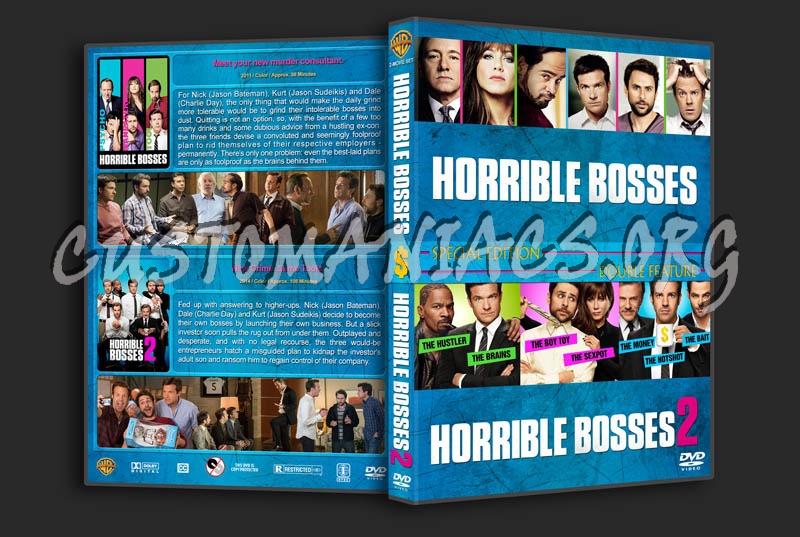 Horrible Bosses Double Feature dvd cover