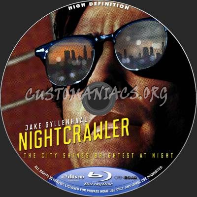 Nightcrawler blu-ray label