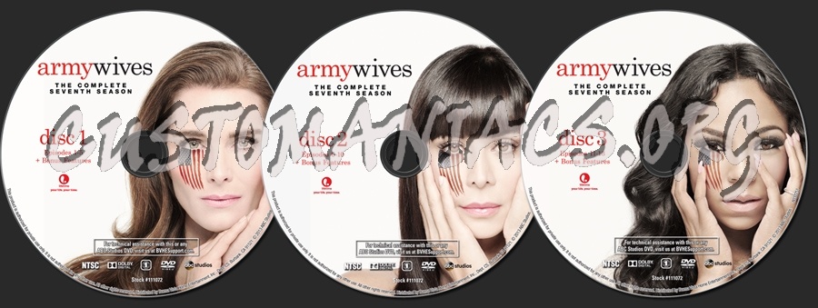 Army Wives Season 7 dvd label