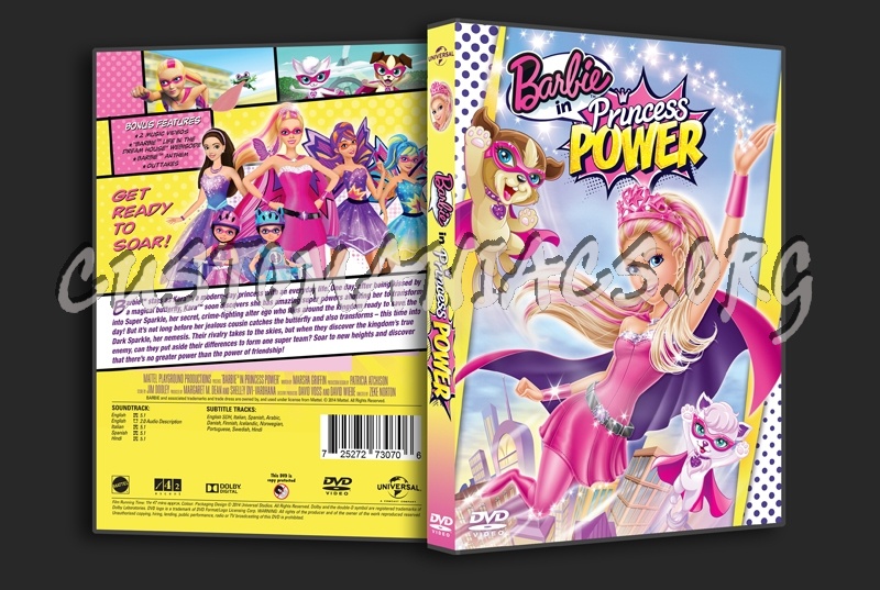 Barbie In Princess Power dvd cover