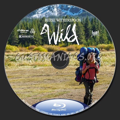 Wild blu-ray label