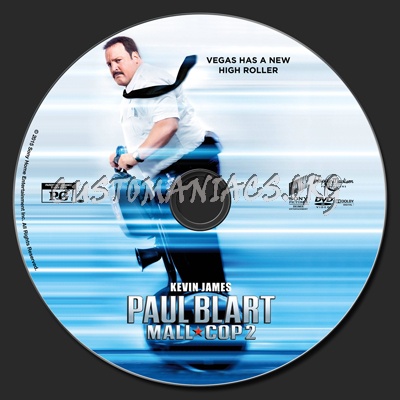 Paul Blart: Mall Cop 2 dvd label