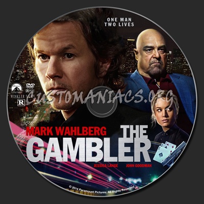 The Gambler (2014) dvd label