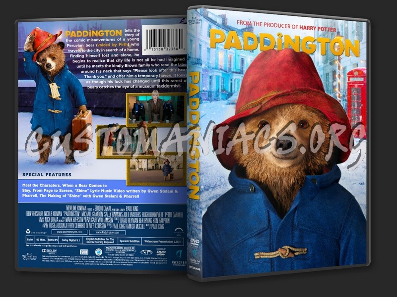 Paddington dvd cover