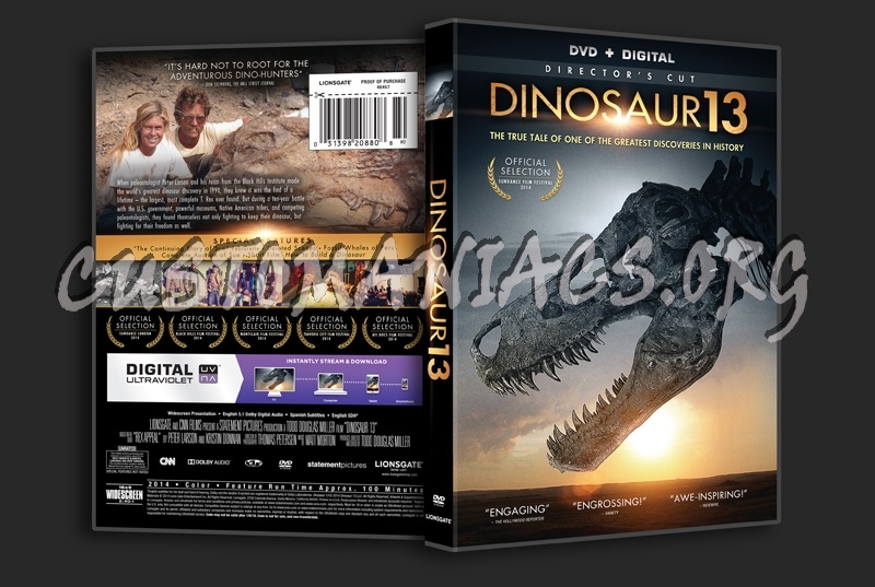 Dinosaur 13 dvd cover