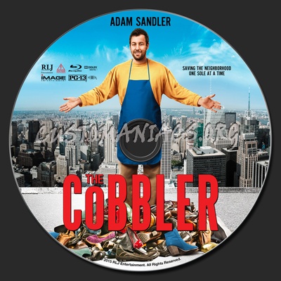 The Cobbler (2014) blu-ray label