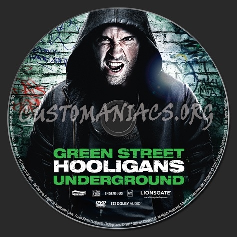 Green Street Hooligans Underground dvd label