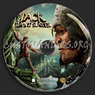Jack the Giant Slayer dvd label