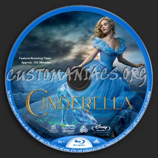 Cinderella blu-ray label